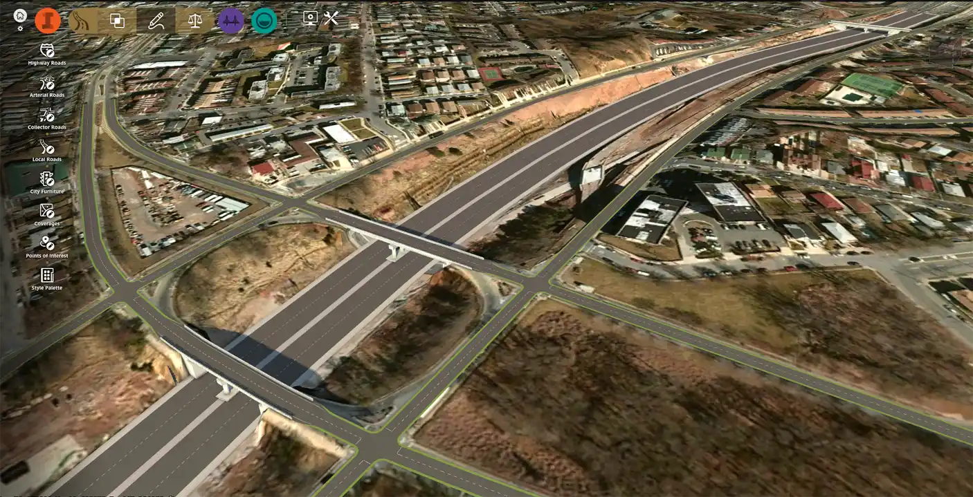 VISSIM – Roadway & Terminal Access Simulation